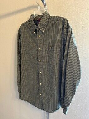 Wrangler M Button-Front Plaid Shirt